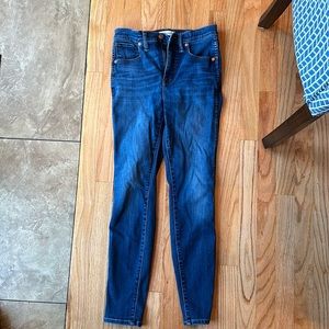 Madewell 10" high-rise tencel skinny jeans